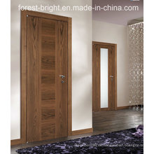 China Billig Single Furniert Innen Curved Flush Innentür